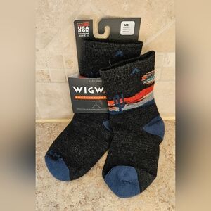 Wigwam Outdoor Socks F1470 Medium Women 6-10/ Men 5-9.5 Merino Wool Blend